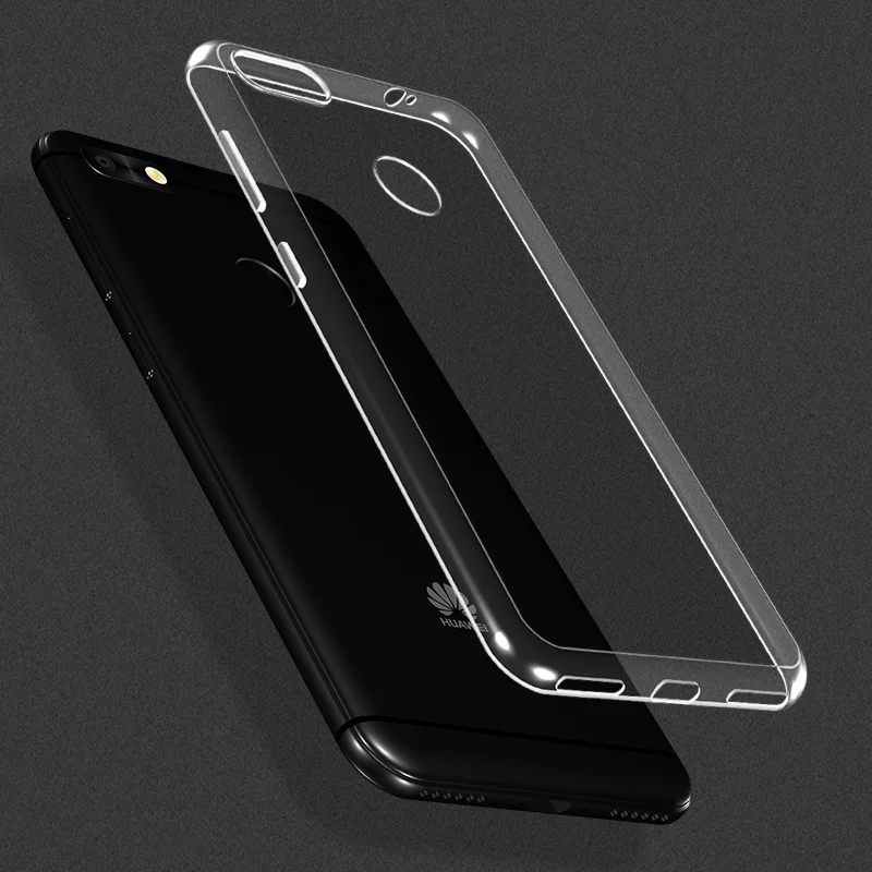 MODAZONGYE Soft Transparent Case Huawei Y6 Pro 2017 Case Cover Silicone Back Cover Phone Case For Huawei Y6 Pro 2017 5.0 inch (1)