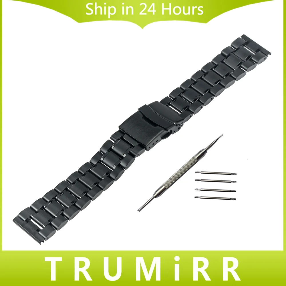 Stainless Steel Watch Band 16mm 18mm 20mm 22mm for Timex