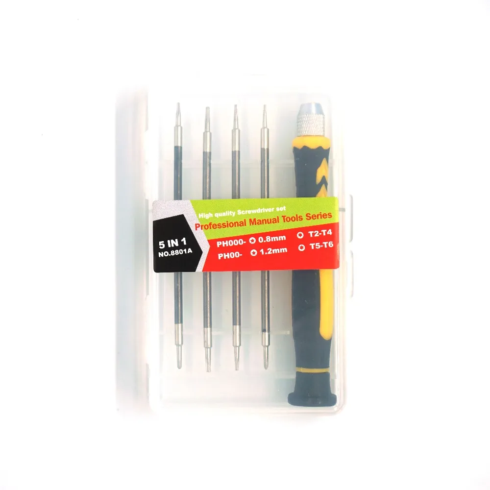 

5 in 1 Multifunctional Precision Screwdriver Set Mobile Phone Watch Disassemble Repair Hand Tools Screwdriver