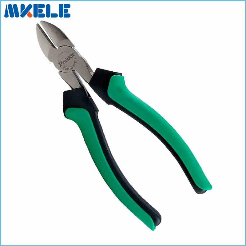 

1PK-067DS 6.5" Double Color Titanium Diagonal Side Cutting Pliers Wire Cable Cutters Nippers Ferramentas Manuais