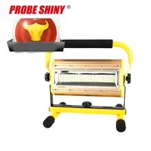 Высокая мощность 100 Вт светодио дный СВЕТОДИОДНЫЕ Прожекторы Проекционные Лампы Свет прожекторы мигающий Предупреждение водостойкий прожектор с держателем профессионал