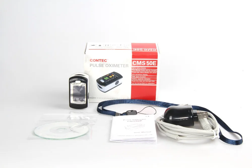 

CMS50E finger pulse oxymeter,spo2 monitor,sleep study monitoring