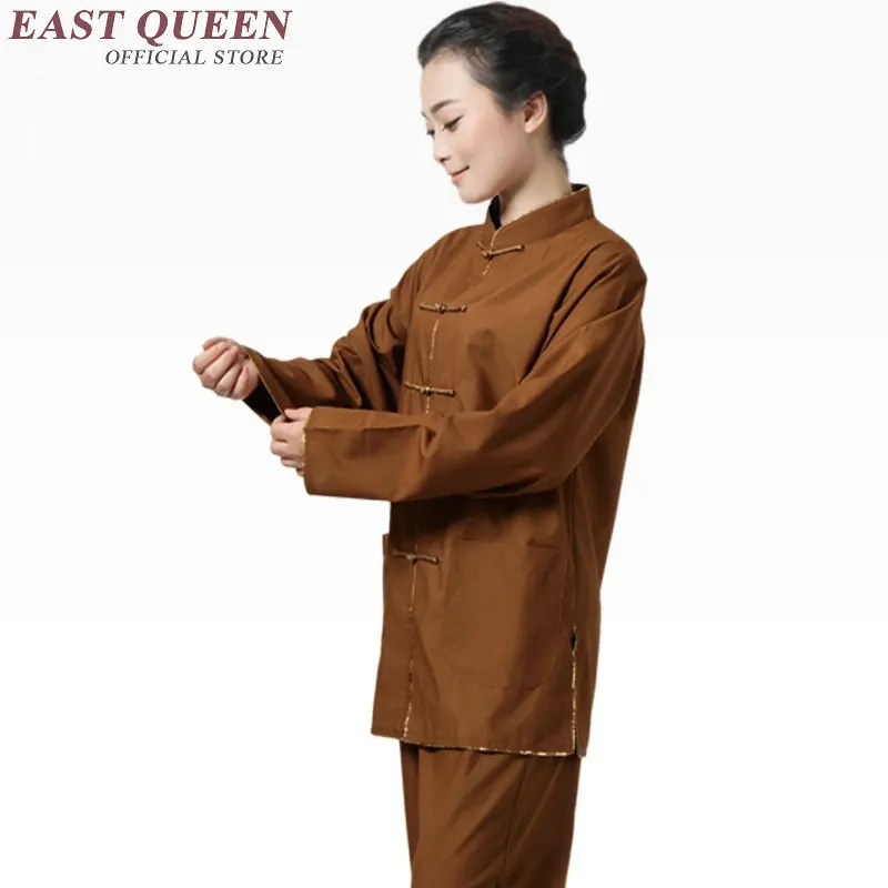 Buddhist monk robes buddhist monk clothing women shaolin clothing KK1289 C