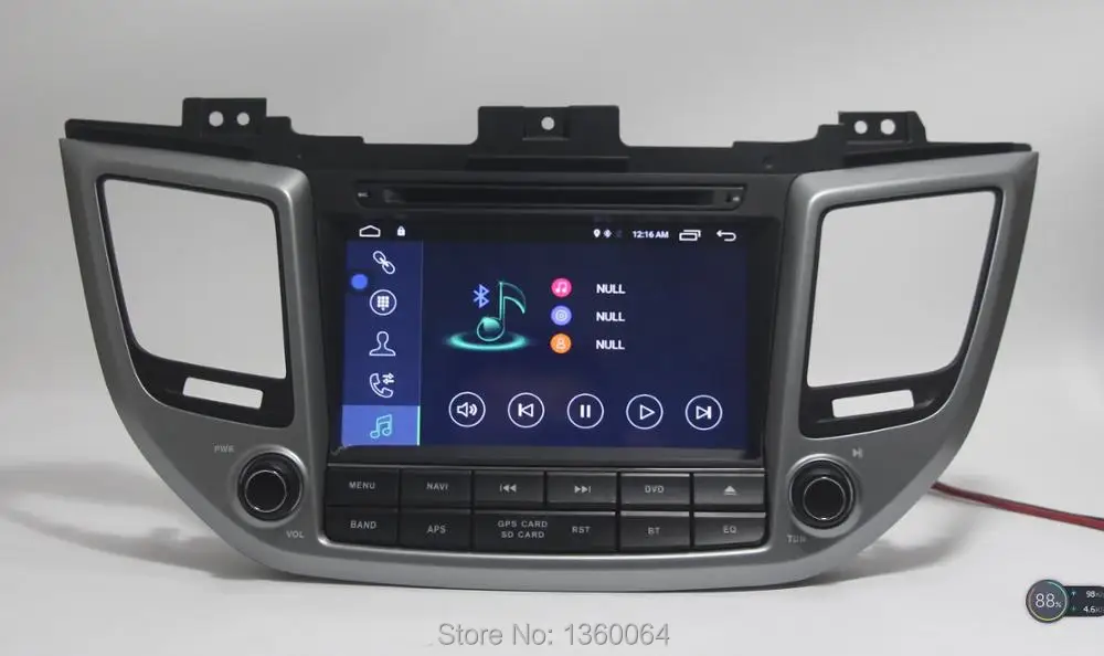 Clearance Nedehe 8" Android 8.1 Quad core+2G RAM for Hyundai iX35 Tucson 2015 2016 car dvd gps radio stereo 2 din dvd audio player Wifi 3