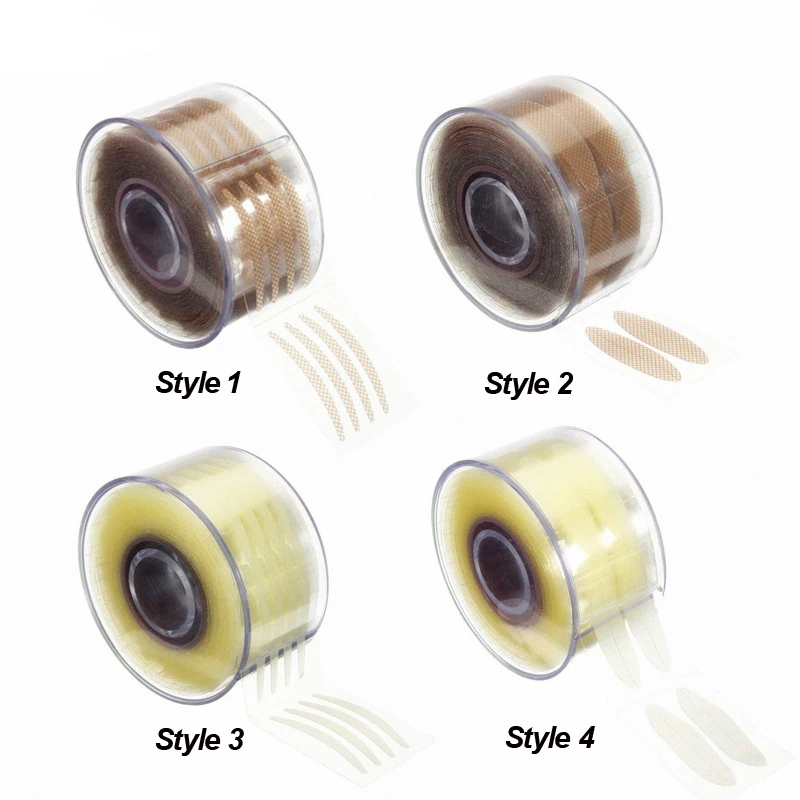Новинка 300 пара марлевых палочек Stealth Double Fold Eyelid стикер на тени для глаз без клея