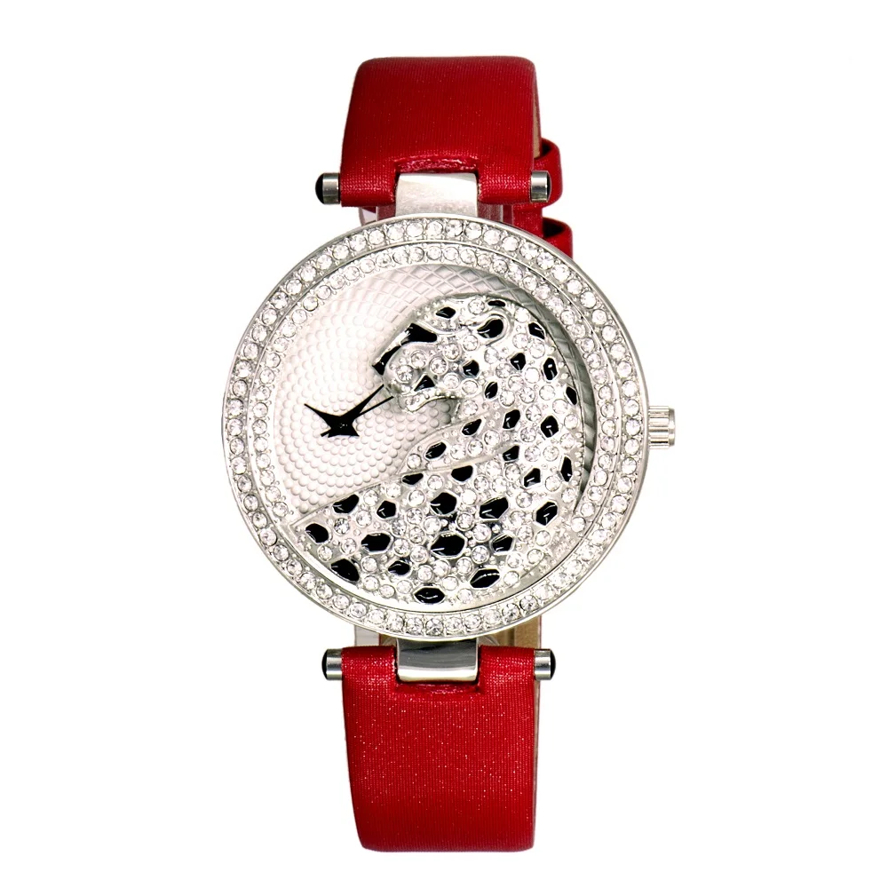 

hot women watches red leather strap wrist watches for women watch waterproof dress luxury brand ladies watch relogio feminino