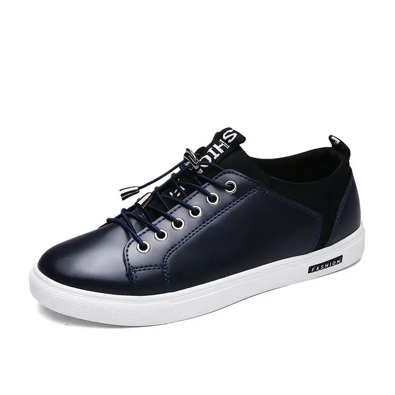 Софи Макс Новая мужская обувь оптом низкая мужская Белая обувь размер 39-44 950012 - Цвет: blue