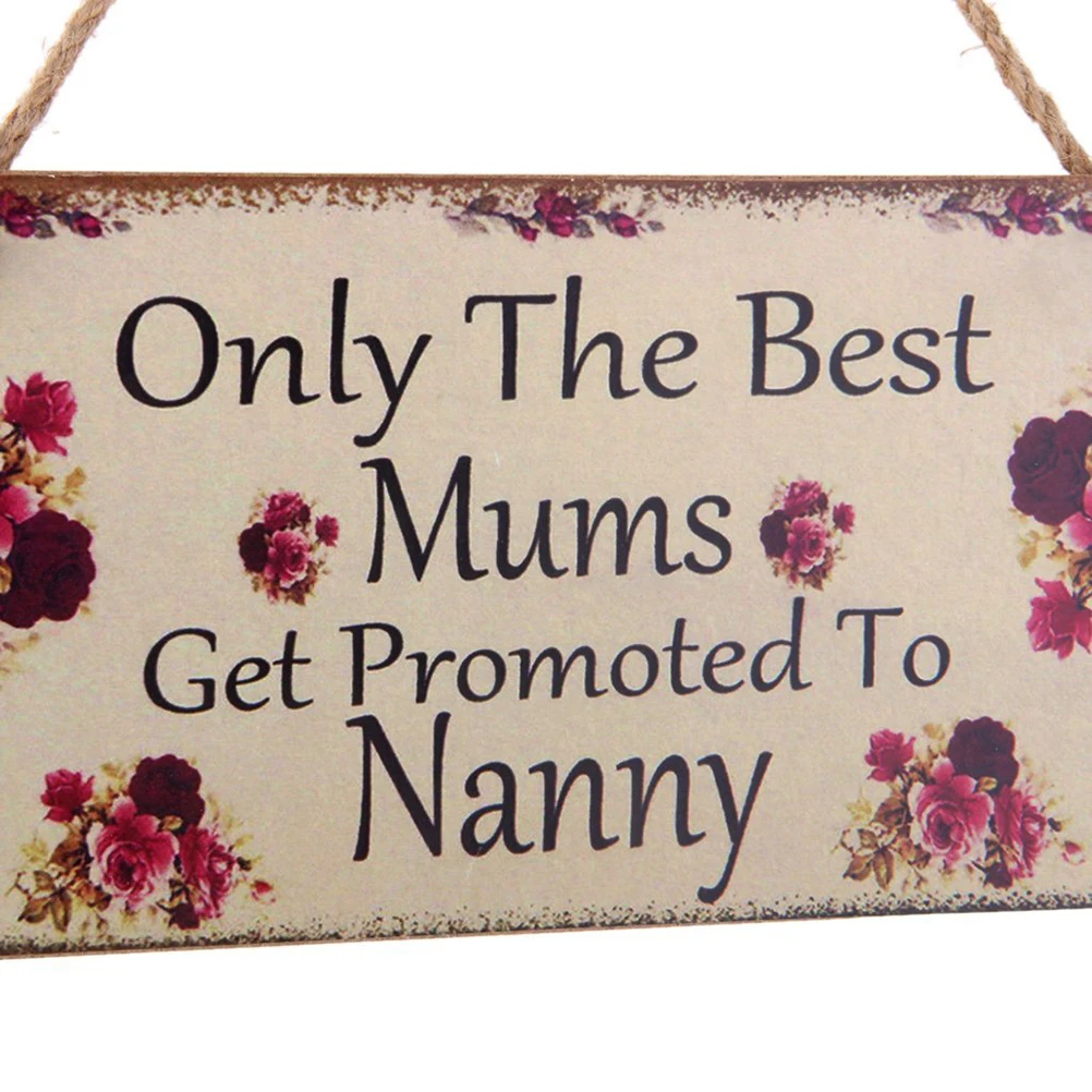 best mums get promoted to nanny