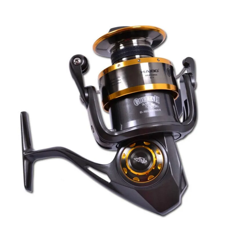  Haibo Spinning Reel 50s/ 60s/70s/80s/90s All-metal Fishing Reel Wheel Jig Coil Anti-corrosion Carp 