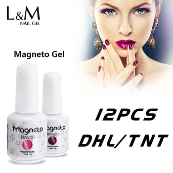 

12 Pcs Set Free Shipping Cat Eyes Gels (10colors+1top+1base) Nail Polish Gel 15ml Fashion Long Last 30 Days