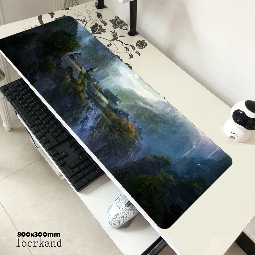  lord of the rings mats 800x300mm Aestheticism gaming mouse pad keyboard mousepad Indie Pop notebook