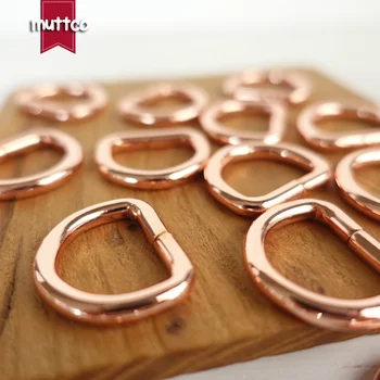 

100pcs/lot DIY for Dog Collar D-Rings 2.0cm Webbing wholesale Strapping Sewing zinc alloy Accessories Metal Crafts DK-005