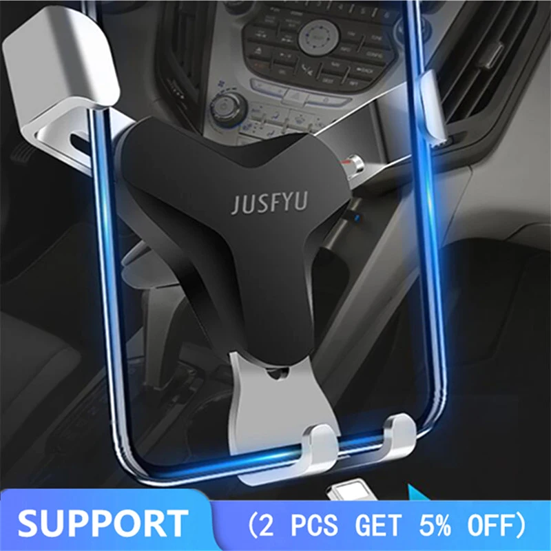 

Car Phone Holder For Phone In Car Air Vent Mount Stand No Magnetic Mobile Phone Holder Universal Gravity Smartphone Cell Support