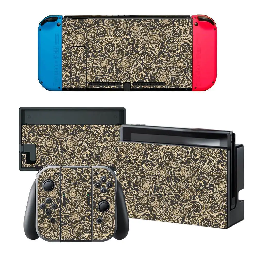 Наклейка Data Frog для Nintendo Switch защитная оболочка консоли NS|Наклейки| |