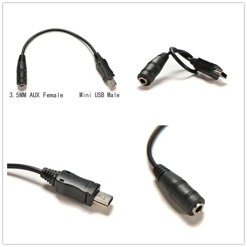JETTING для Motorola ZTE спортивной камеры GoPro Mini USB штекер гнездо 3 5 мм аудиоразъем кабель