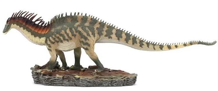 1:35 PNSO Amargasaurus Cazaui Amagaron с пьедестальной платформой динозавр Классические игрушки для мальчиков модель животного 35 см