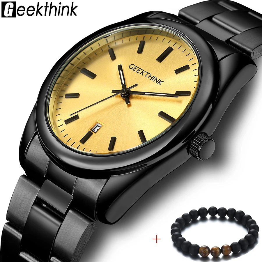 

Relojes 2018 New Watch Men Geekthink Fashion Sport Quartz Clock Mens Watches Top Brand Luxury Business Watch Relogio Masculino