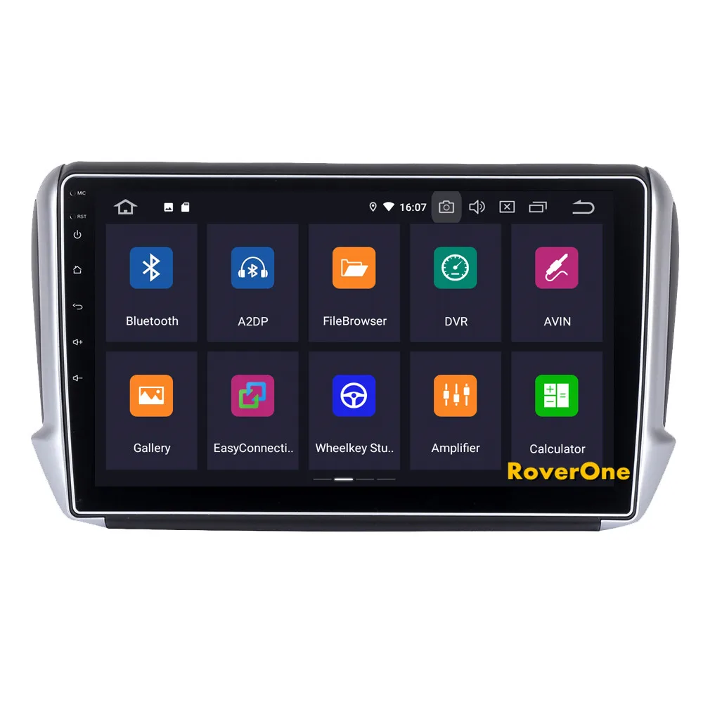 Cheap For Peugeot 208 2008 Android 9.0 Auto Car Radio Stereo GPS Navigation Navi Media Multimedia System PhoneLink 17