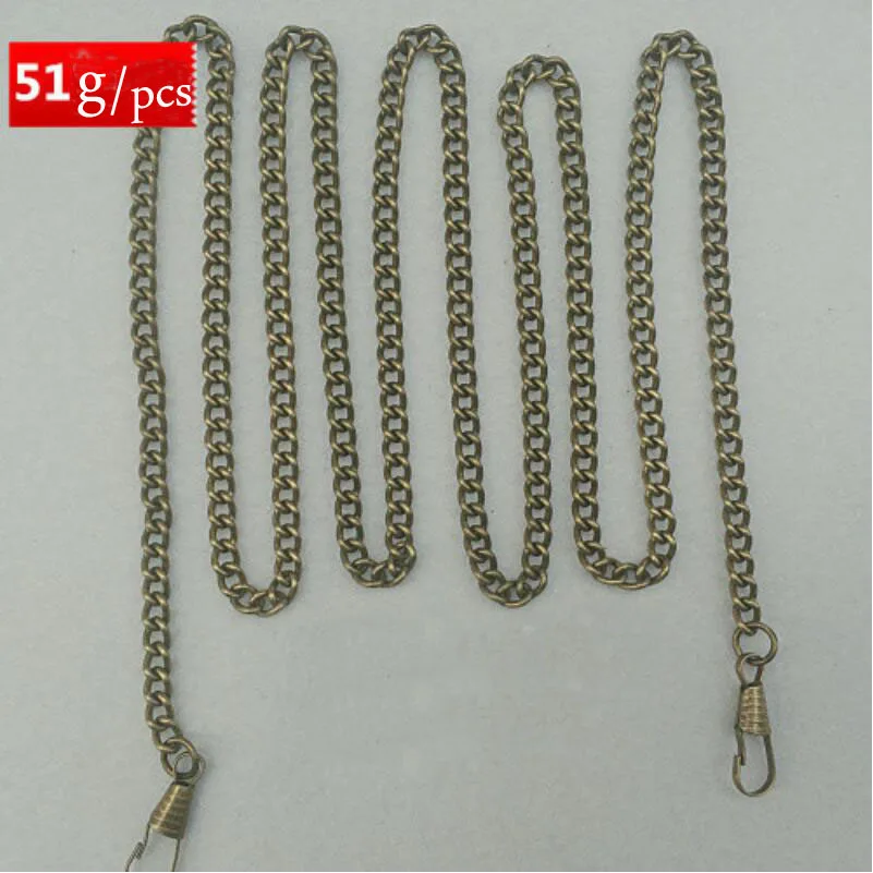 20pcs 120cm Sideways bags chain Vintage Metal Shoulder Strap Chain purse DIY Sewing handmade Bag