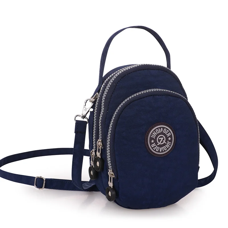 Женские сумки-мессенджеры, Женская нейлоновая сумка на плечо, женская сумка bolsa feminina, небольшая легкая водонепроницаемая дорожная сумка - Цвет: Dark Blue