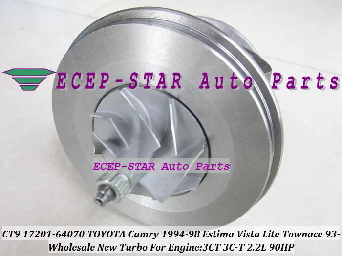 CT9 17201-64070 Turbo Turbine Turbocharger For TOYOTA Camry 1994-98 Estima 1992-93 Vista 1994-98 Lite Townace 1993-96 3CT 2.2L 90HP (1)