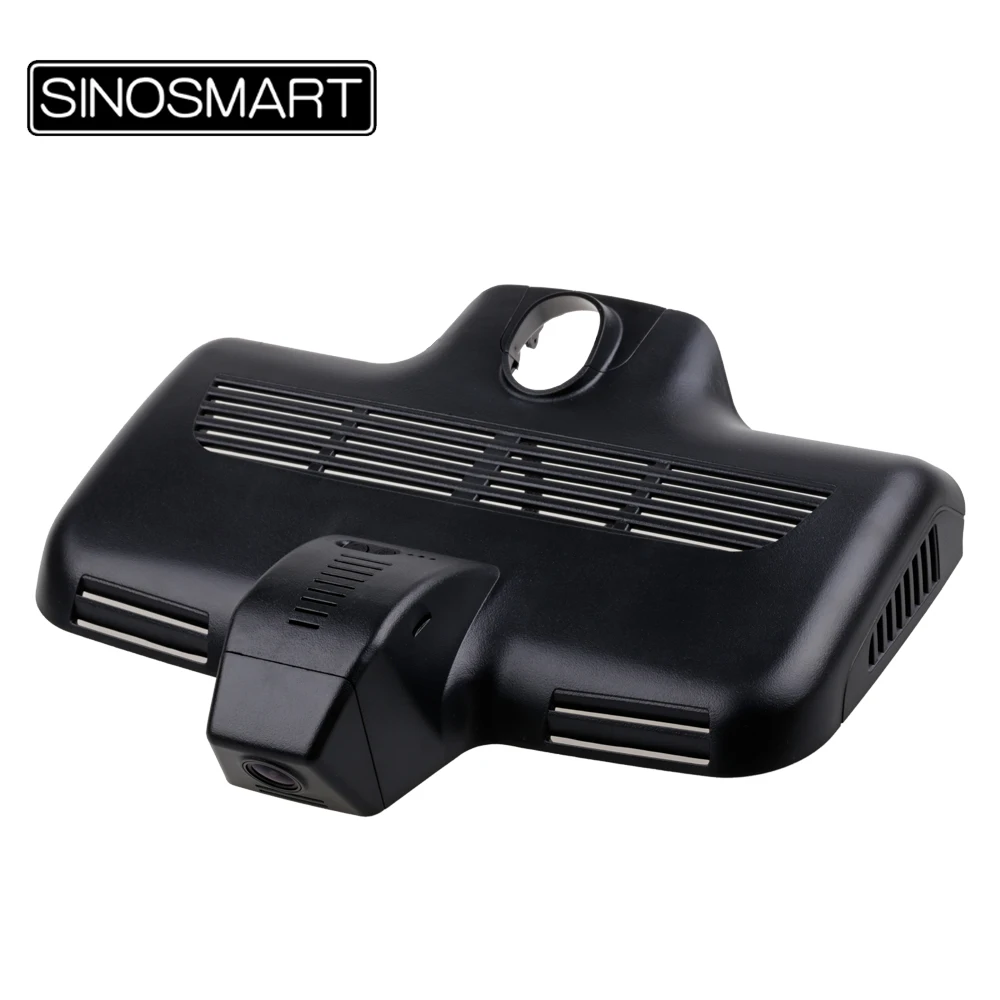 

SINOSMART Novatek 96658 Car Wifi DVR Camera for Mercedes Benz C63 C300 Hidden Installation Control by App SONY IMX323