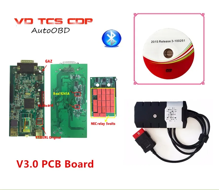 2019 obd scanner new vci tcs cdp pro for delphis DS150e with bluetooth 2015.3 software Keygen car and truck Diagnostic Tools | Автомобили