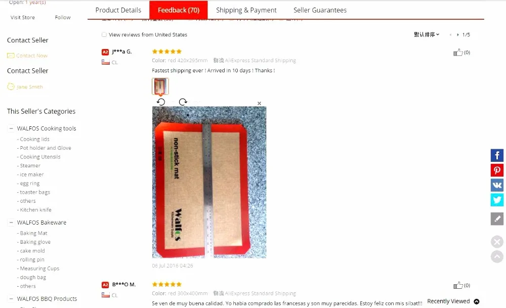 walfos baking mat comments-1