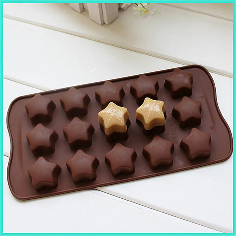 Star Chocolate Mold Cake Mold Silicone Mold Cake Decoration Mould