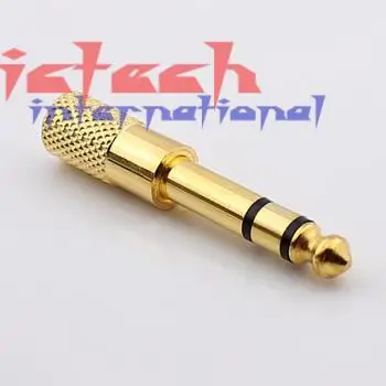 

by dhl or ems 1000pcs Hot selling 6.5mm 1/4"Male plug to 3.5mm 1/8"Female Jack Stereo Headphone Audio Adapter