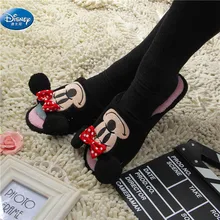Minnie soft Women’s Cotton slippers Cartoon Lovely Couple Mickey adult shoes