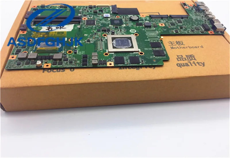 MS-1772 اللوحة لابتوب MSI GS70 اللوحة MS-17721 DDR3L SR15E i7-4700HQ غير المتكاملة N15P-GX-B-A2 100% اختبار موافق