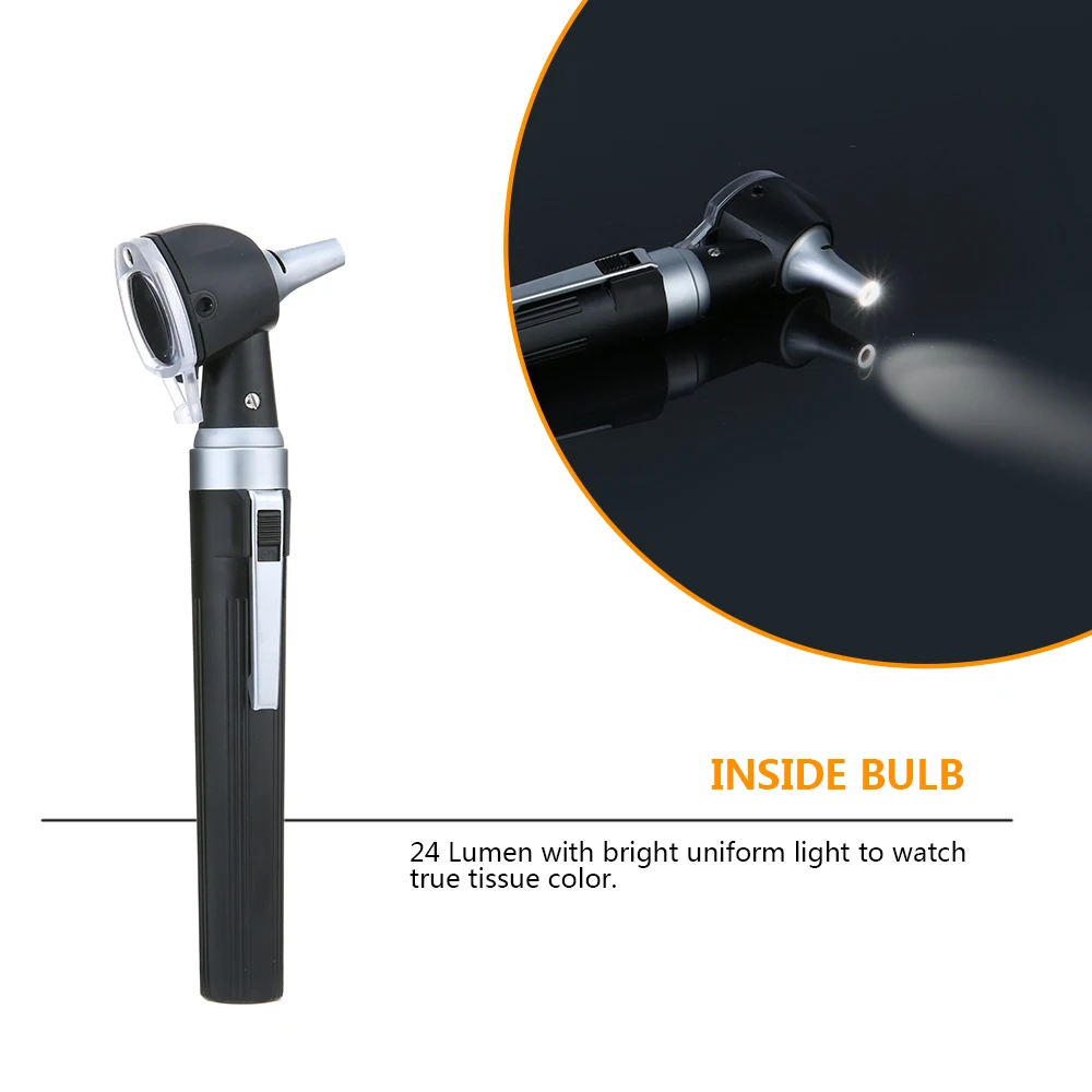 Otoscope волоконно оптический светодиодный Otoscopes 3X True View полный спектр Домашний