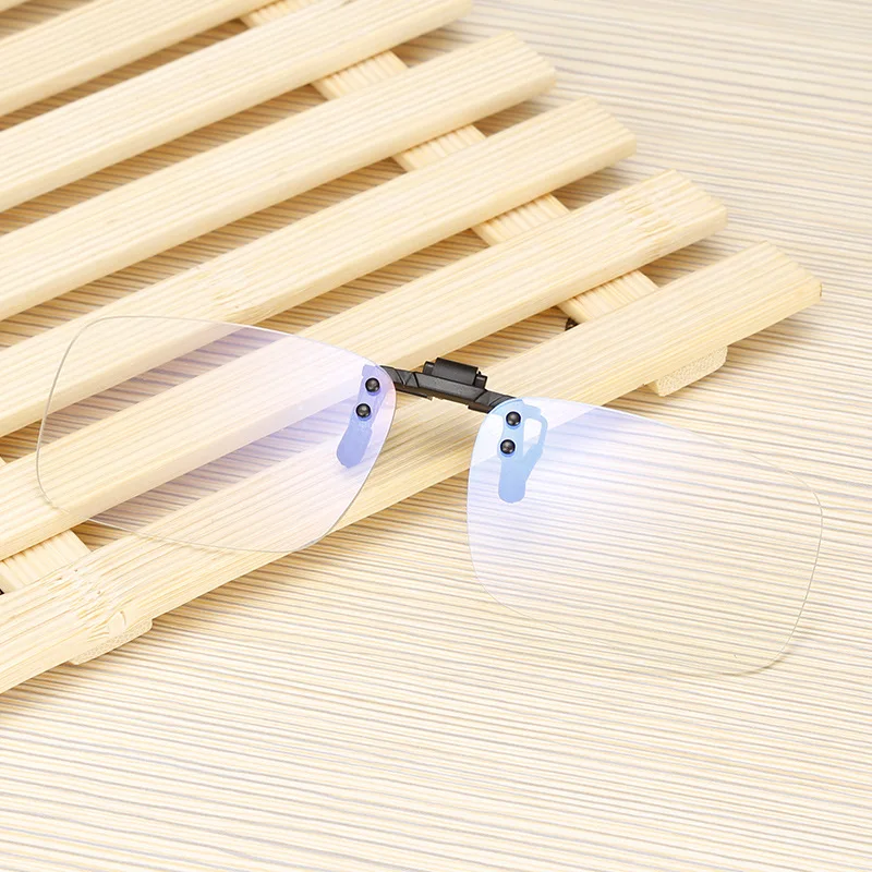 Blue Light Blocking Clip on Computer Glasses Anti Blue Rays Gaming Eyes Fatigue Protection Eyewear Digital Eye Strain Relief