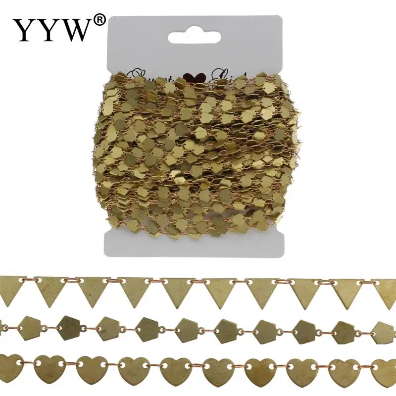 

Brass Decorative Chain with Paper different styles for choice original color nickel lead & cadmium free 3m/Lot Sold By Lot