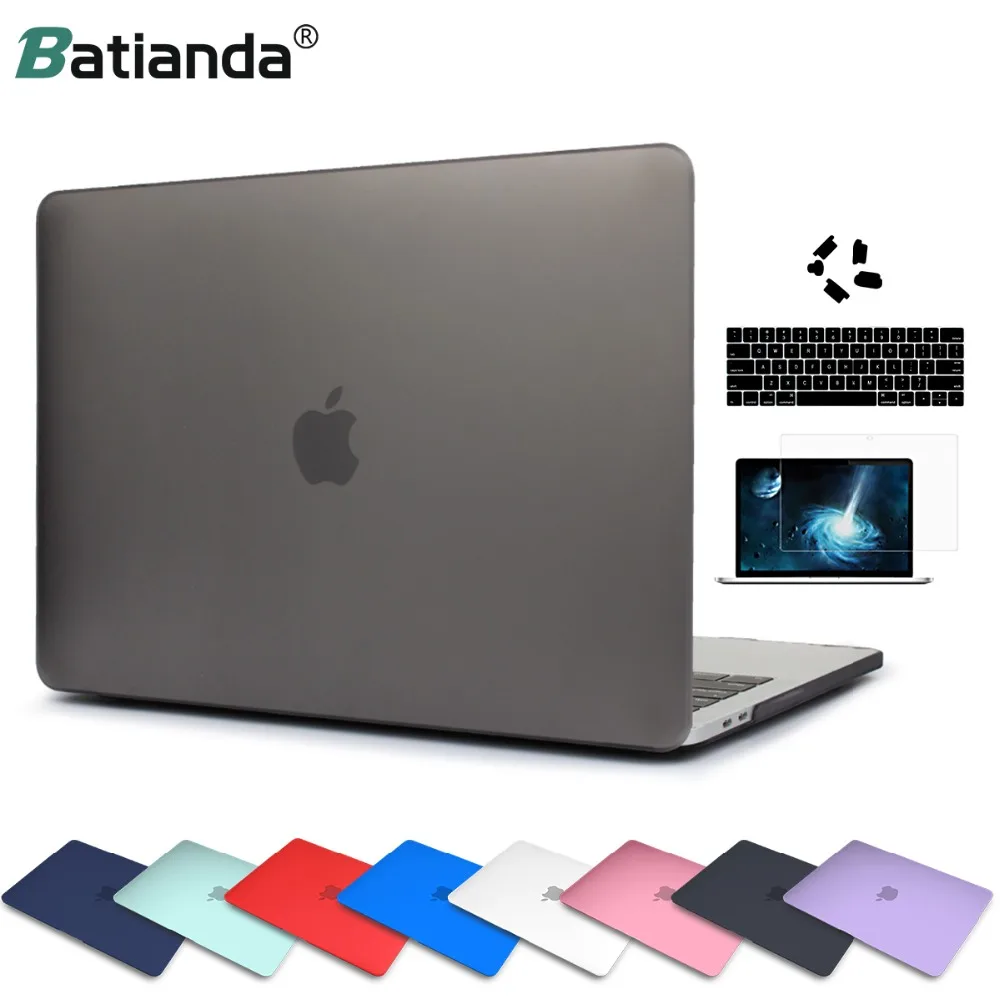 Buy Matte Crystal Plastic Hard Case Cover for MacBook