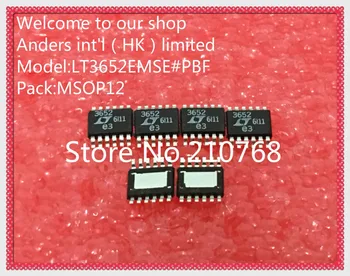 

10pcs/lot LT3652EMSE#PBF LT3652EMSE LT3652 3652 MSOP12