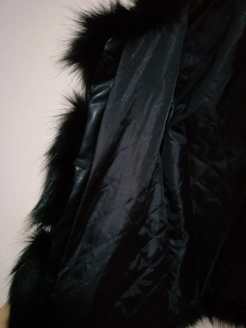 S/6Xl женское короткое пальто из искусственного лисьего меха, кожаная Лоскутная куртка Arge размера, пальто из искусственного меха, верхняя одежда из искусственного меха K577