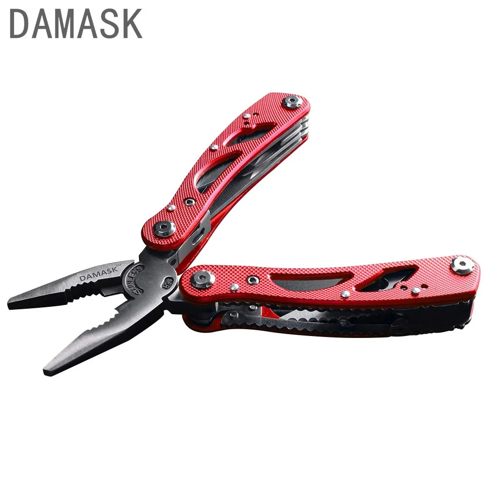 Multi Tools Wire Stripper Pliers Camping Tool Combination Folding Plier With Knife Screwdriver Scissors Saw EDC Pocket Pliers