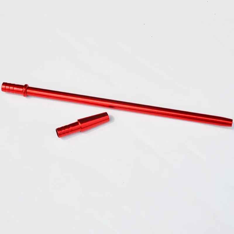 Aluminium Alloy Shisha Hookah Hose Stem Tubes for Shisha Silicone Hose Holder Narguile Sheecha