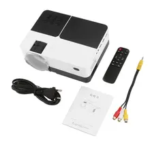H2 Portable LED Projector 58W LCD Digital AV HD 1080P Projector Multimedia Home Theater Cinema TV Laptops Video Projector