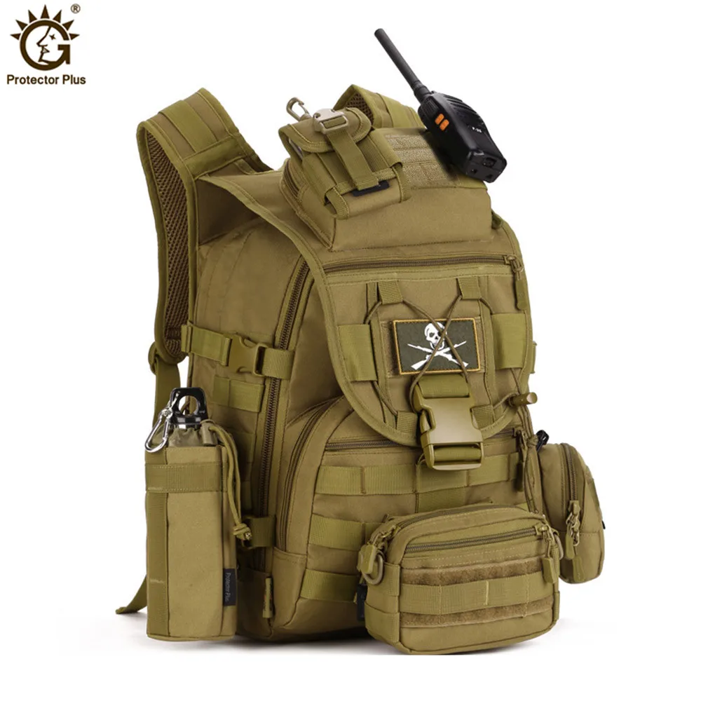 Outdoor Tactical Backpack 40L Military bag Army Trekking Sport Travel Rucksack Camping Hiking Trekking Camouflage Bag