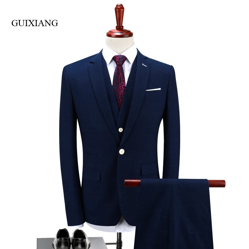 2017 new seasons style men's high end boutique suit high quality