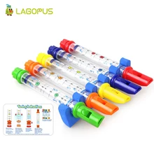 5 Pcs 1 Set Row New Kids Children Bath Tub Playing Musical Toy Colorful Water Flutes