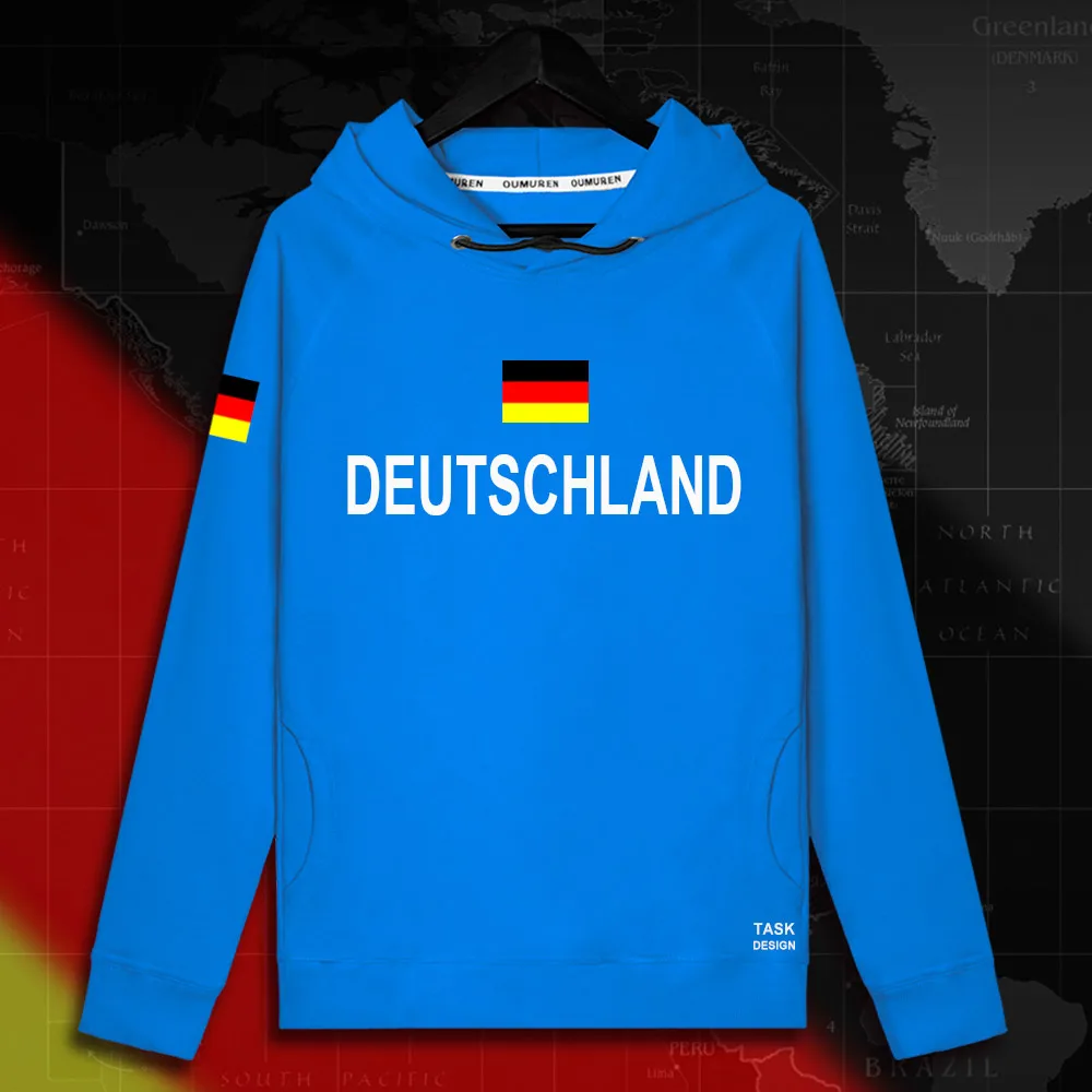 Немецкая немецкая Толстовка Deutschland пуловер Мужская толстовка тонкая уличная