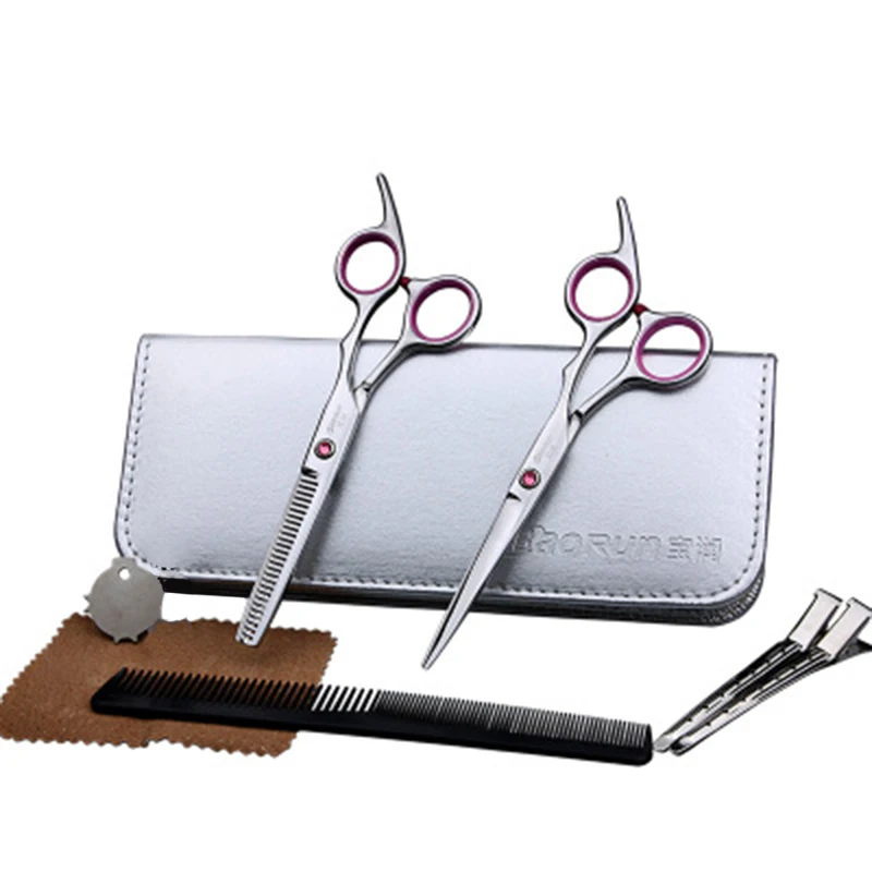 

Baorun XK-09 new hair scissors, bangs scissors, thin hairdressing scissors, straight snips scissors, pinking shears