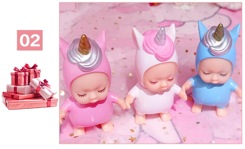 Золотой Единорог ухо Крылья Ангела торт Топпер с днем рождения мальчик/игрушка-подарок для девочки выпечки Топпер Baby Shower День рождения поставки