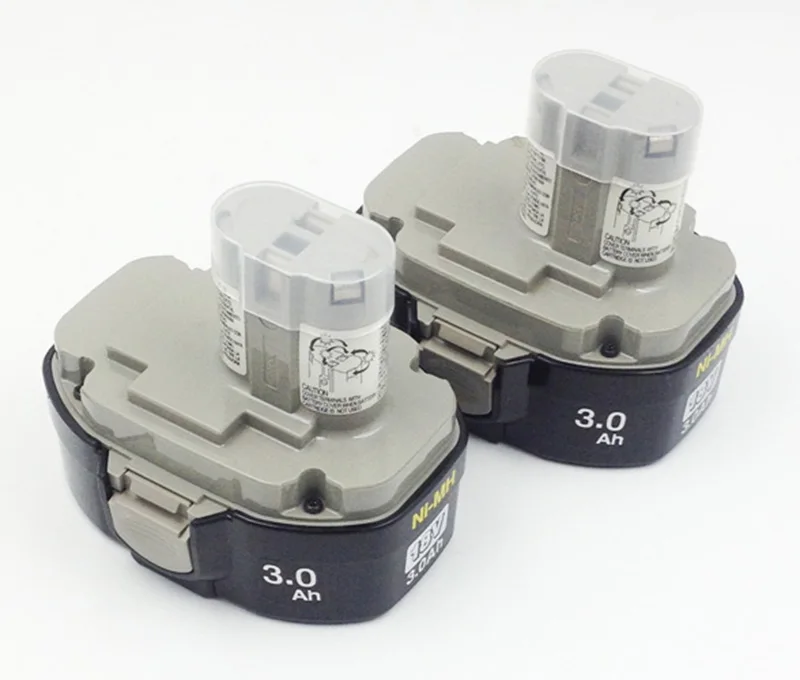 

2pcs New 18V 3.0Ah 18V 3000mAh NI-MH High Capacity Rechargeable Battery For Makita 1822 1823 1833 1834 1835