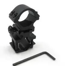 Высота 72 мм двойной отверстия крепления Клип лазерный свет QQ трубки клип инфракрасный лазерный кронштейн Алюминий сплав кронштейн