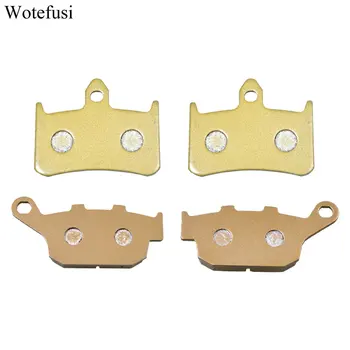 

Wotefusi Hot 2 Pairs Front Rear Brake Pads For Honda NT400 89-94 New 1989 1990 1991 1992 1993 1994 [ST20]